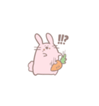 感情を伝えるうさぎ（個別スタンプ：1）