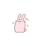感情を伝えるうさぎ（個別スタンプ：4）