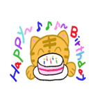 猫のとらきちスタンプ（個別スタンプ：3）