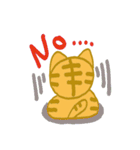 猫のとらきちスタンプ（個別スタンプ：12）
