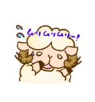もふもふ羊の群れ（個別スタンプ：3）