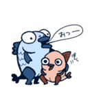 ゴリ魚くん（個別スタンプ：8）