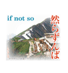 日本の古き良き副詞や接続詞（個別スタンプ：19）
