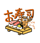 ヒゲ面のクマのテイクアウト生活（個別スタンプ：9）