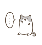 ハチワレ猫の元気な一日（個別スタンプ：32）