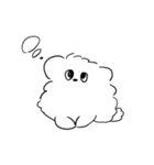 しろもふわんこ（個別スタンプ：1）