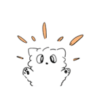 しろもふわんこ（個別スタンプ：7）