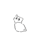 しろもふわんこ（個別スタンプ：12）