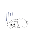 しろもふわんこ（個別スタンプ：23）