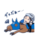 角さん厩舎（個別スタンプ：34）