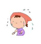 可愛いエプロン女子（個別スタンプ：10）
