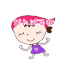 可愛いエプロン女子（個別スタンプ：29）