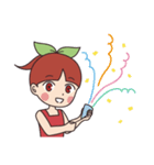 さくらんぼさっちゃん -幸-（個別スタンプ：7）