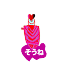 ボトル @ BIRD-KISS（個別スタンプ：12）
