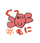 みゆ画伯のカニさん（個別スタンプ：6）