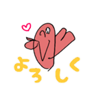 みゆ画伯のカニさん（個別スタンプ：8）