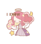 髪の毛ちゃん天使かもしれないちゃんluvchi（個別スタンプ：5）