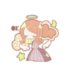 髪の毛ちゃん天使かもしれないちゃんluvchi（個別スタンプ：6）