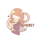 髪の毛ちゃん天使かもしれないちゃんluvchi（個別スタンプ：14）