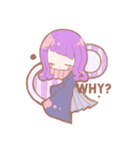 髪の毛ちゃん天使かもしれないちゃんluvchi（個別スタンプ：16）