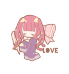 髪の毛ちゃん天使かもしれないちゃんluvchi（個別スタンプ：17）