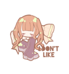 髪の毛ちゃん天使かもしれないちゃんluvchi（個別スタンプ：18）