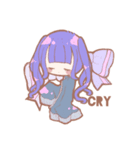 髪の毛ちゃん天使かもしれないちゃんluvchi（個別スタンプ：19）