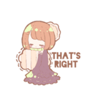 髪の毛ちゃん天使かもしれないちゃんluvchi（個別スタンプ：22）