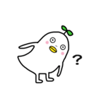葉っぱ鳥（個別スタンプ：28）