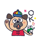 繁体字＊ナイピーと老師の中国語生活（個別スタンプ：3）