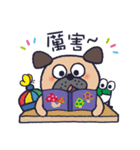 繁体字＊ナイピーと老師の中国語生活（個別スタンプ：6）