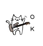 [ST]ギタリストのためのギター猫スタンプ2（個別スタンプ：1）