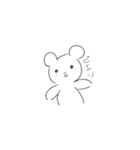 クマさんだよ？（個別スタンプ：3）