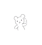 クマさんだよ？（個別スタンプ：5）