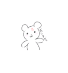 クマさんだよ？（個別スタンプ：6）