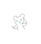 クマさんだよ？（個別スタンプ：7）