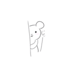 クマさんだよ？（個別スタンプ：8）