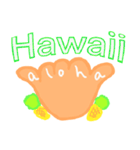 Hawaii aloha〜（個別スタンプ：1）