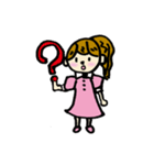 わたし、さやかちゃん☆（個別スタンプ：7）