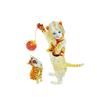Happy Rock cat 12（個別スタンプ：3）