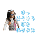 女の子三人ツ―（個別スタンプ：35）