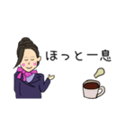 キャビンアテンダントMessage stamp（個別スタンプ：5）