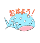 ジンベエザメと愉快な仲間たち（個別スタンプ：1）