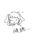 毎日ウサガール（個別スタンプ：7）