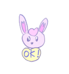 うさっぴーとなかまたち（個別スタンプ：1）