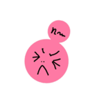 おだんごおんな。watasilhouette（個別スタンプ：12）