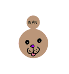 おだんごおんな。watasilhouette（個別スタンプ：29）