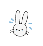 うさぎさんの気分（個別スタンプ：3）