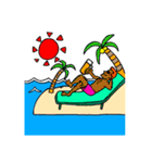 ダイビング＆海の生き物スタンプ★（個別スタンプ：20）