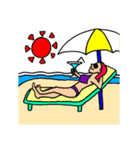 ダイビング＆海の生き物スタンプ★（個別スタンプ：21）